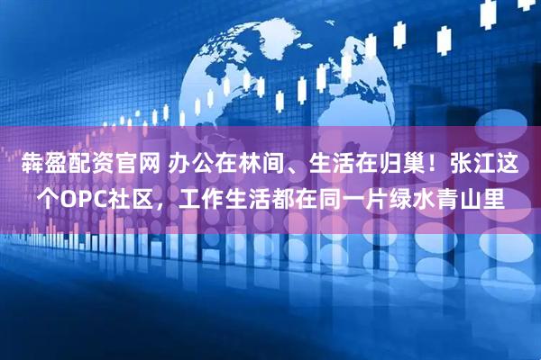 犇盈配资官网 办公在林间、生活在归巢！张江这个OPC社区，工作生活都在同一片绿水青山里